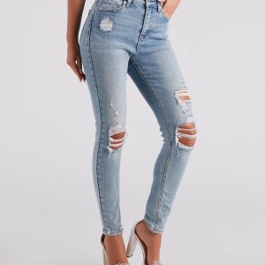 Taylor High-Rise Skinny Jeans By Windsor Denim