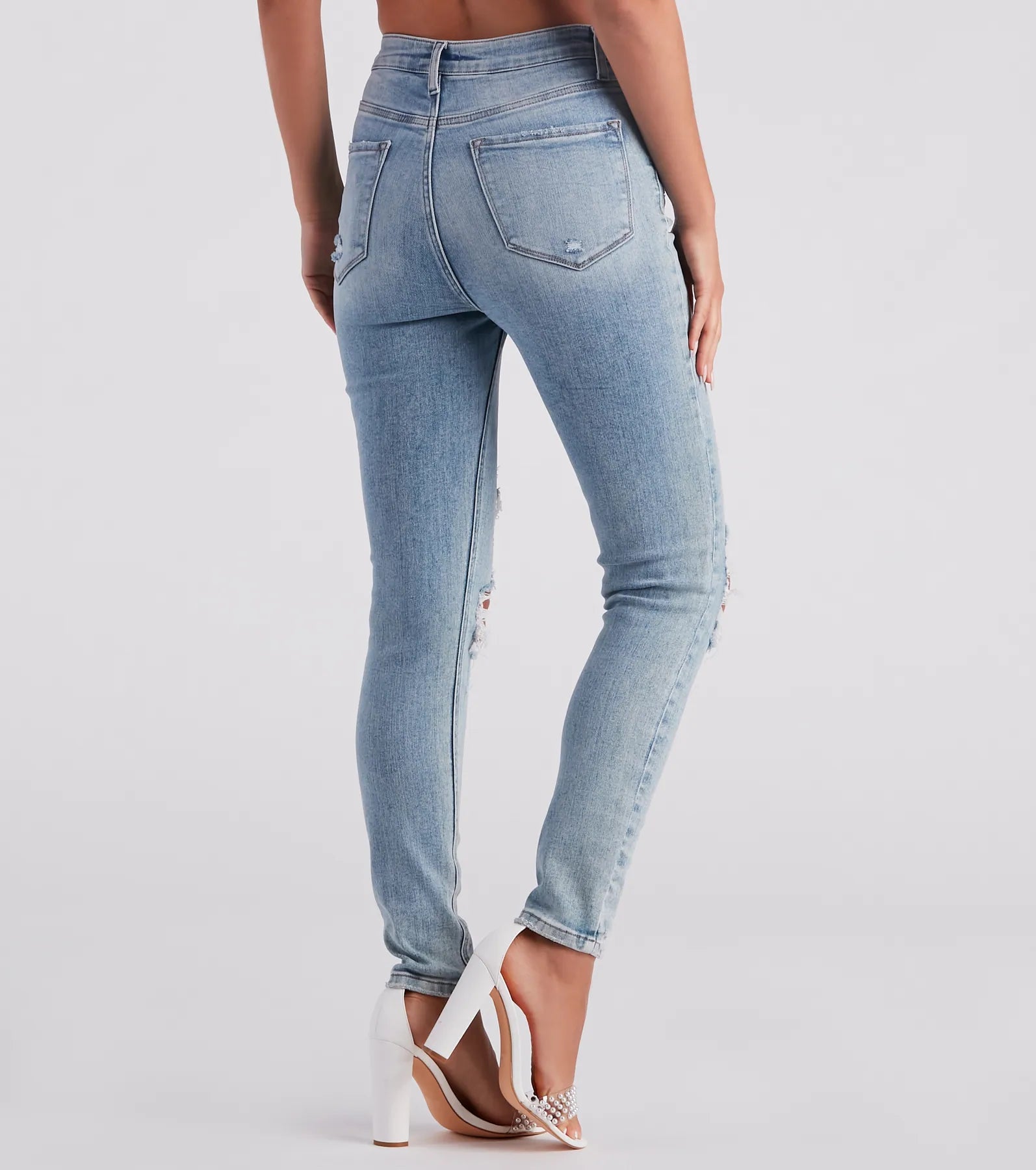 Taylor High-Rise Skinny Jeans By Windsor Denim - Image 3