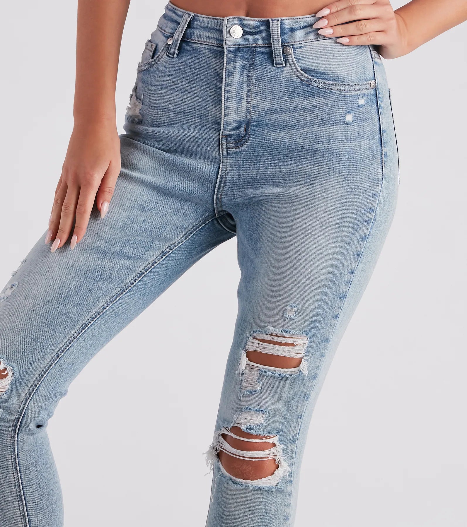Taylor High-Rise Skinny Jeans By Windsor Denim - Image 4
