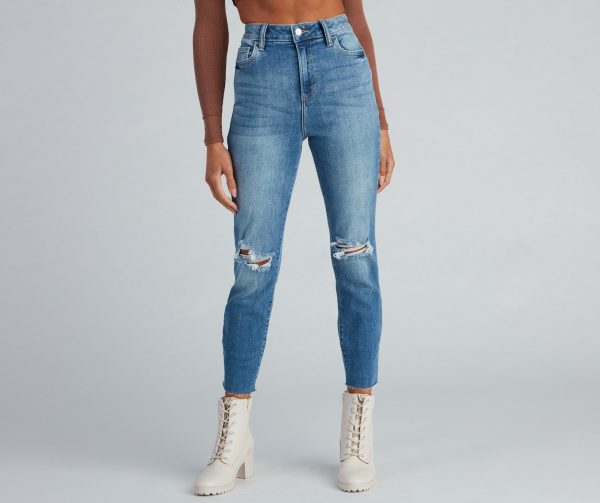 Trendy Everyday High-Rise Skinny Jeans - Image 2