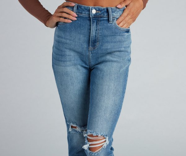Trendy Everyday High-Rise Skinny Jeans - Image 3
