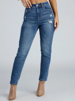 Perfect Pair Slim Straight Jeans