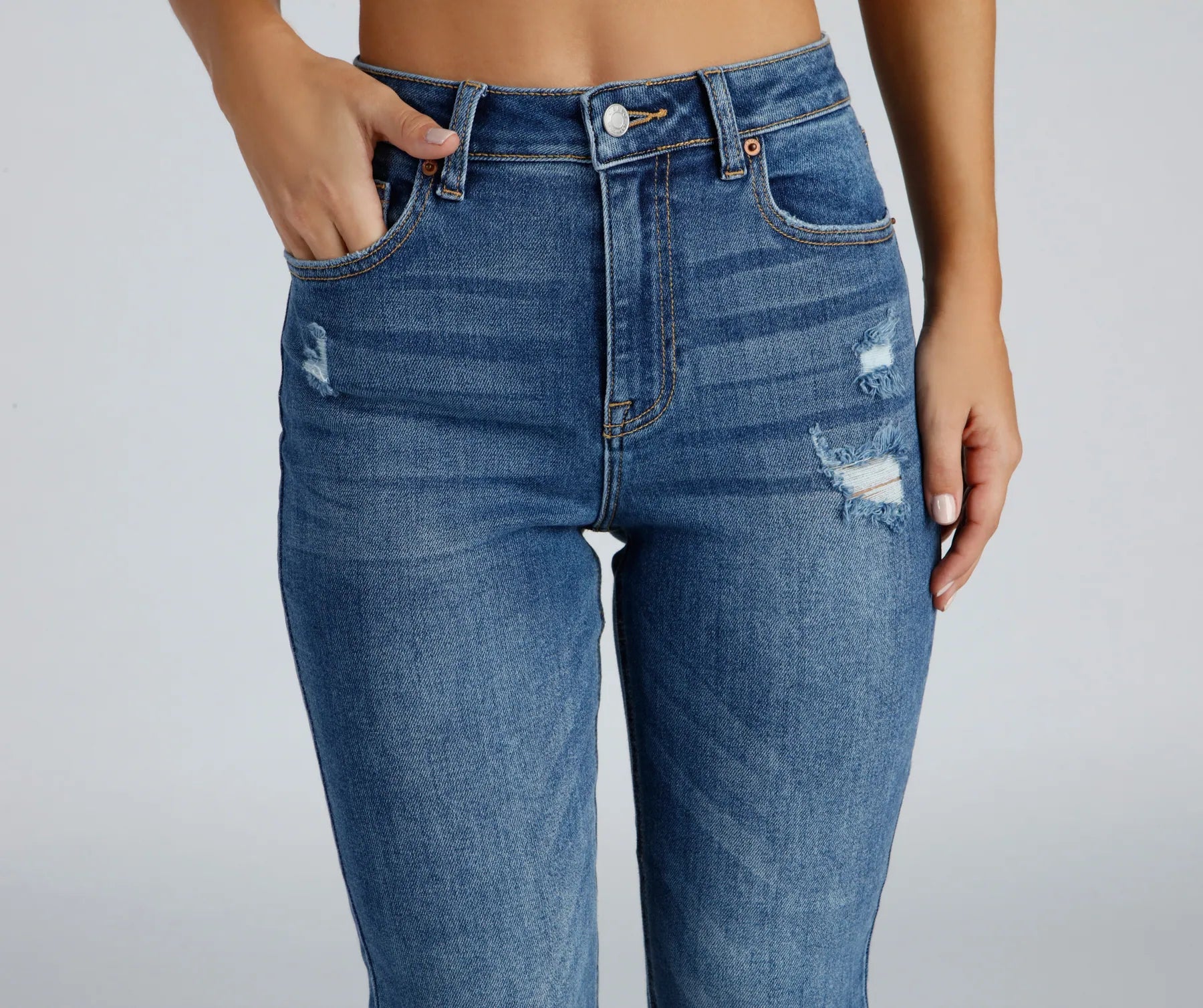 Perfect Pair Slim Straight Jeans - Image 4