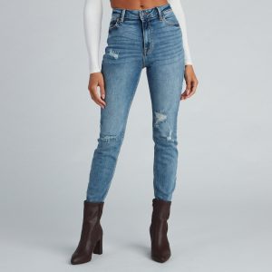 Casual Vibes High-Rise Skinny Jeans