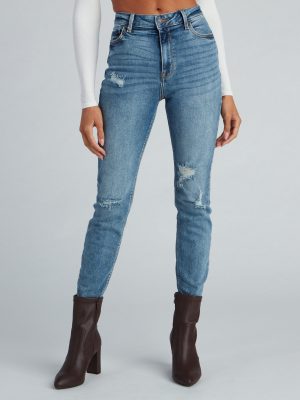 Casual Vibes High-Rise Skinny Jeans