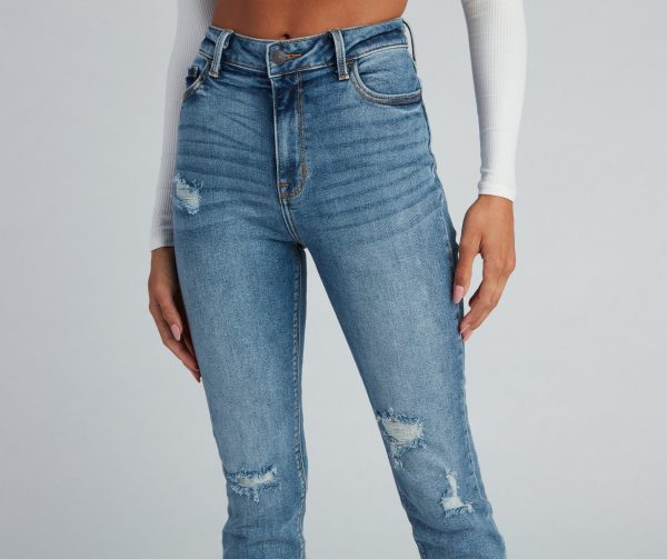 Casual Vibes High-Rise Skinny Jeans - Image 3