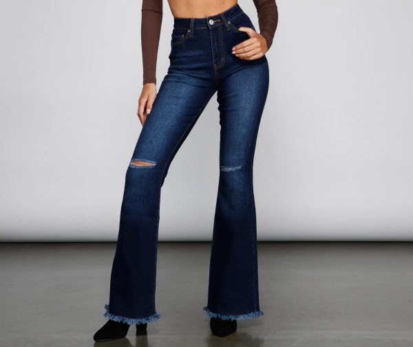 Walk It Out In Style High-Rise Flared Jeans - Image 14