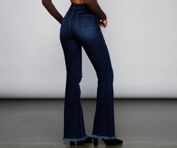 Walk It Out In Style High-Rise Flared Jeans - Image 15