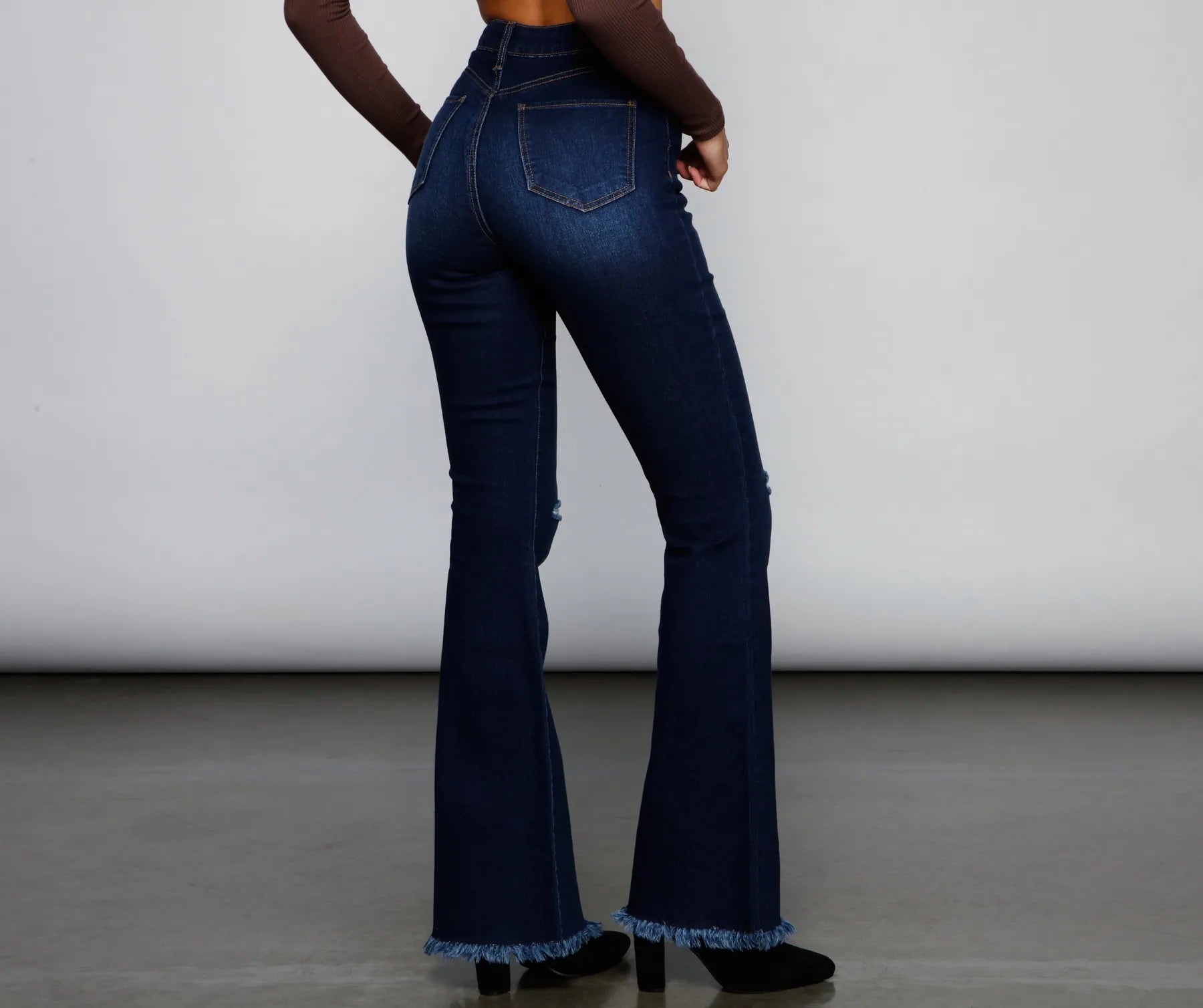 Walk It Out In Style High-Rise Flared Jeans - Image 15