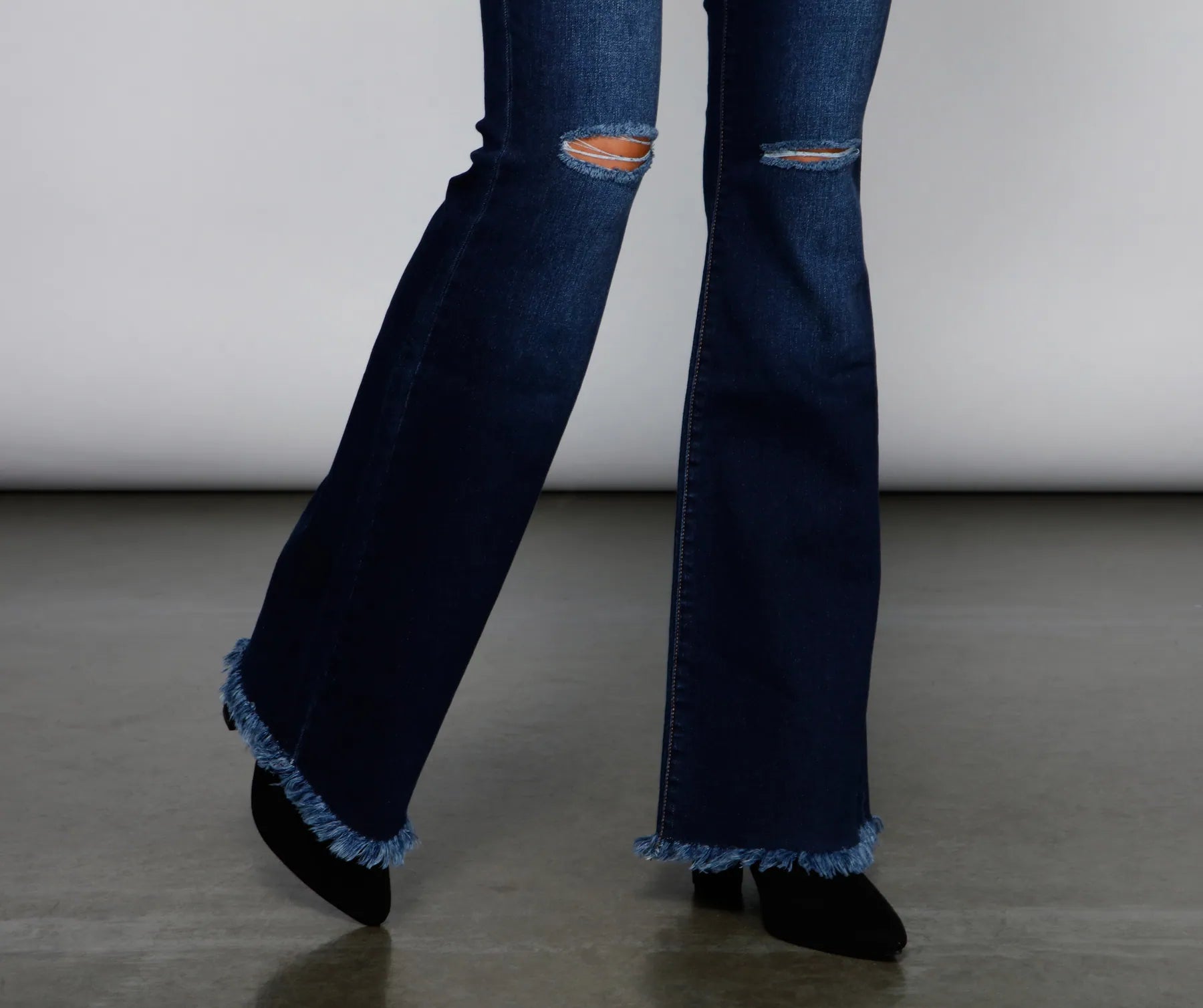 Walk It Out In Style High-Rise Flared Jeans - Image 17