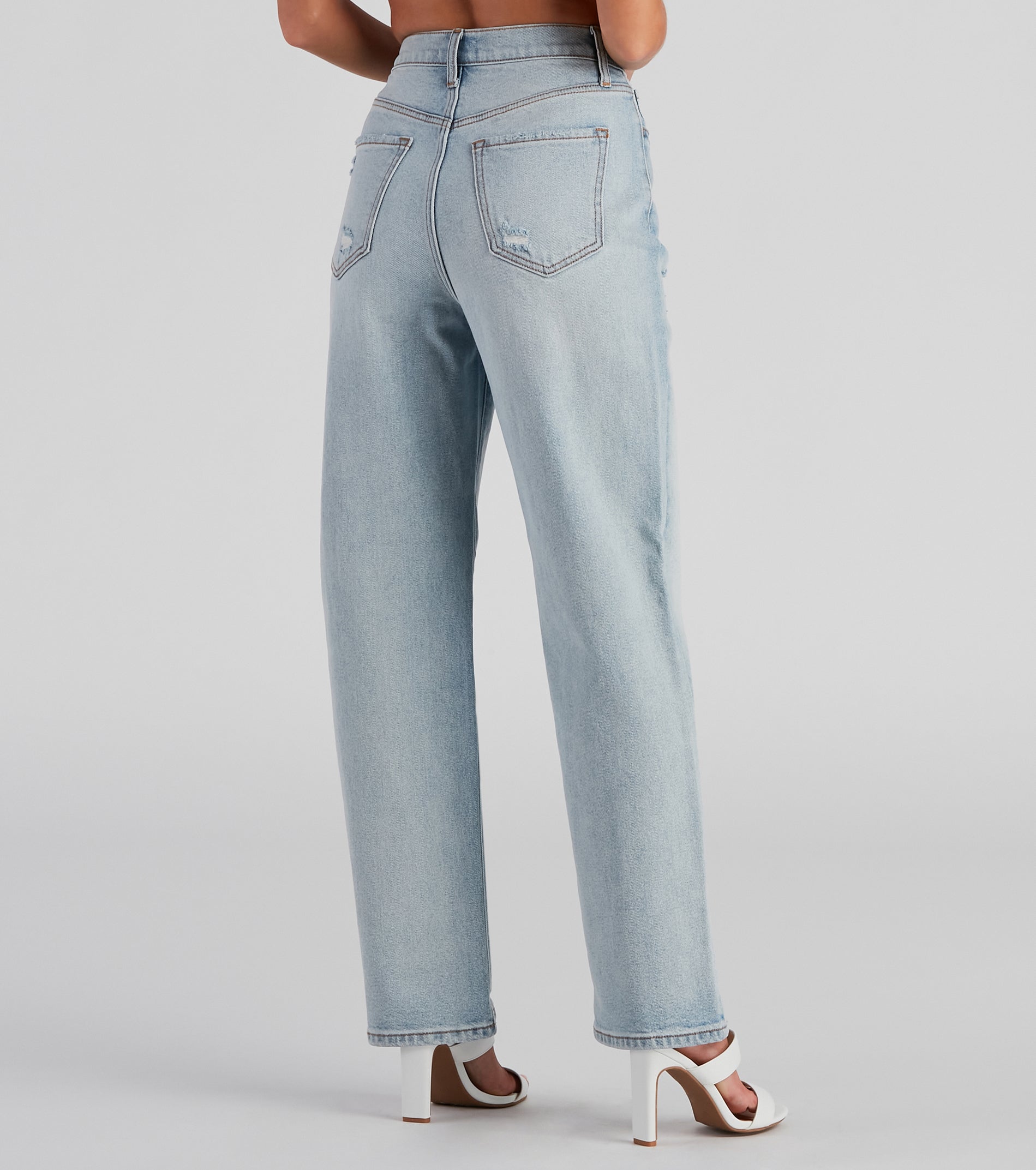 Jay High Rise Boyfriend Jeans By Windsor Denim - Image 3