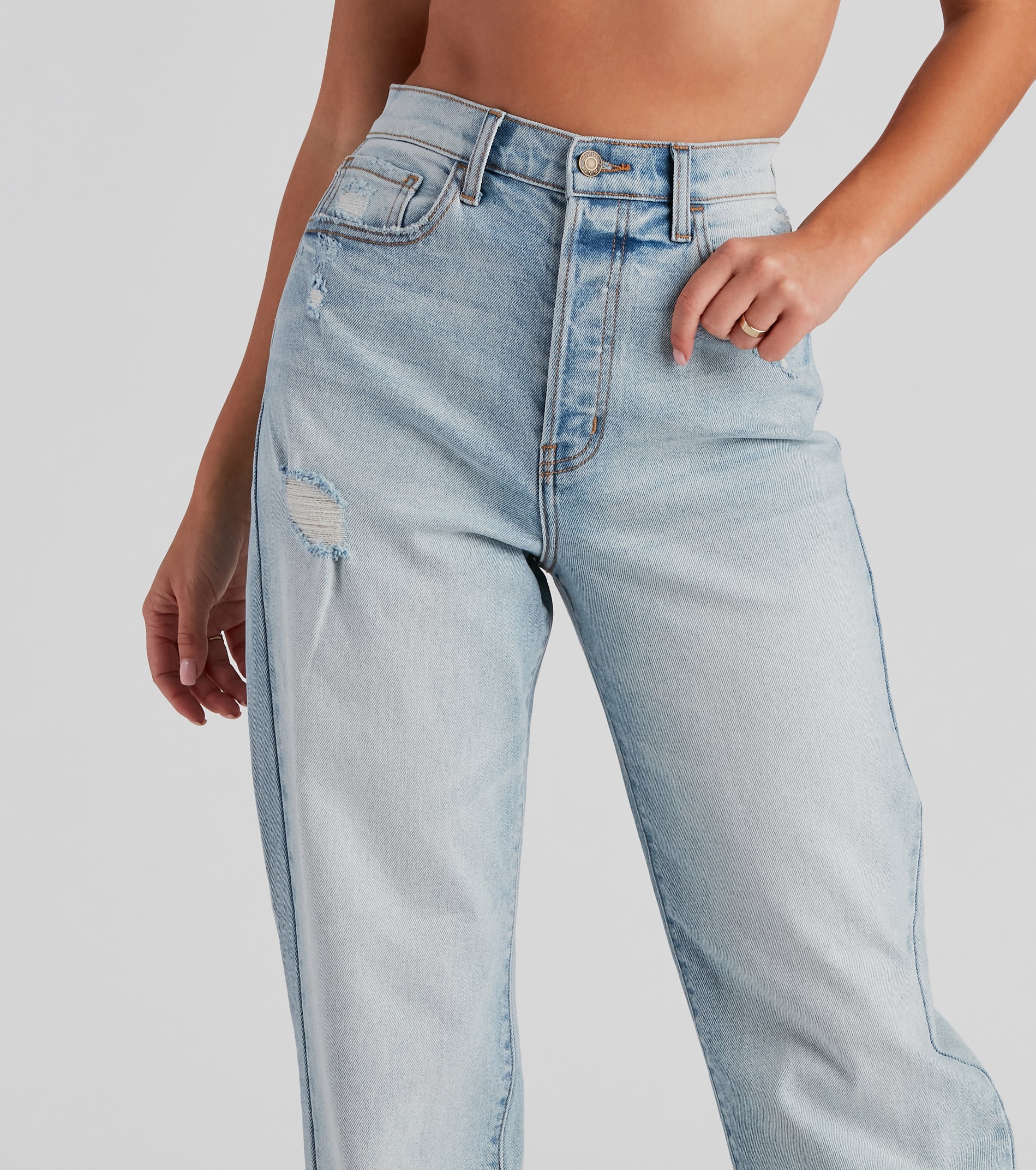 Jay High Rise Boyfriend Jeans By Windsor Denim - Image 4