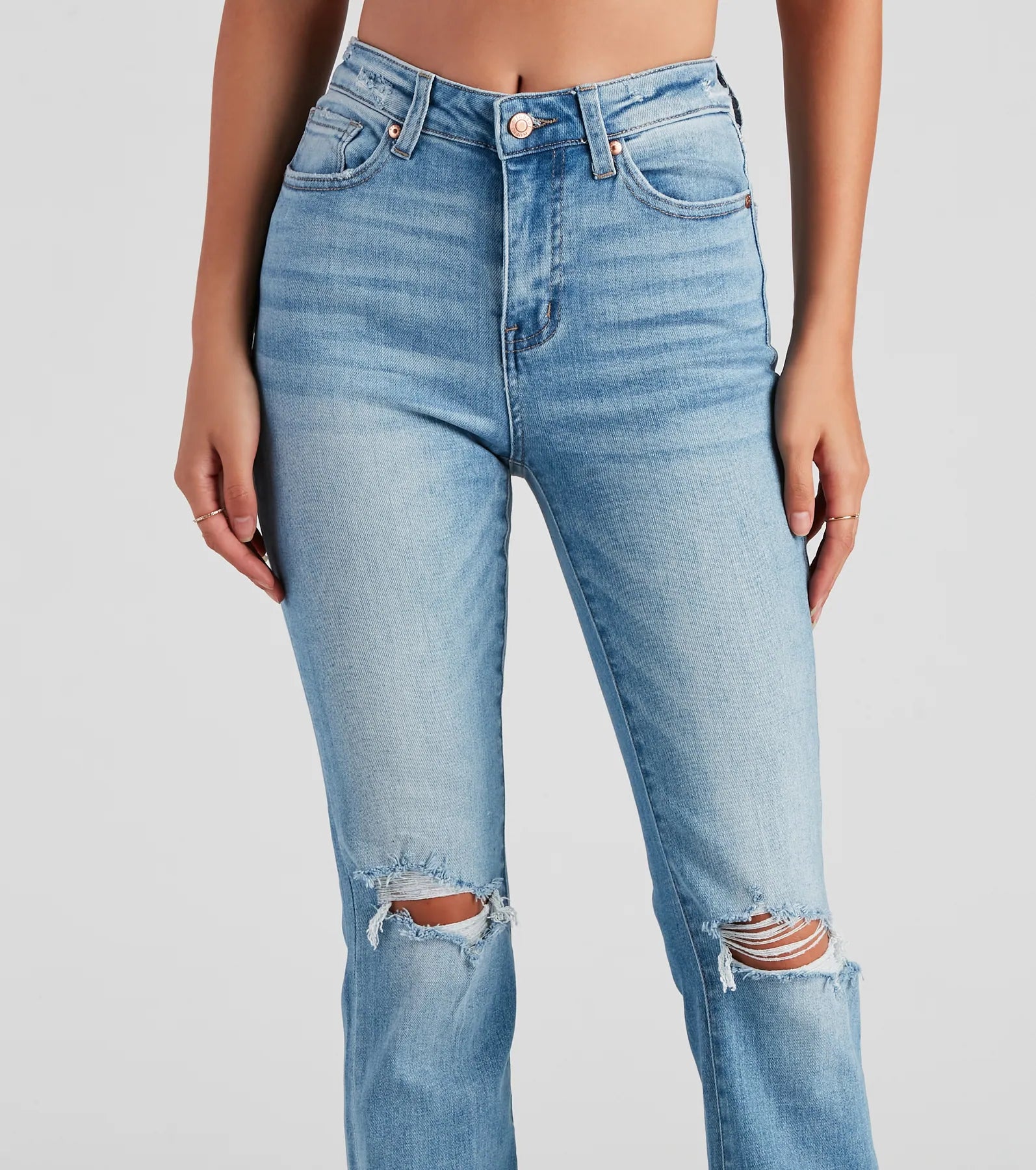 Bri High-Rise Flare Jeans by Windsor Denim - Image 2