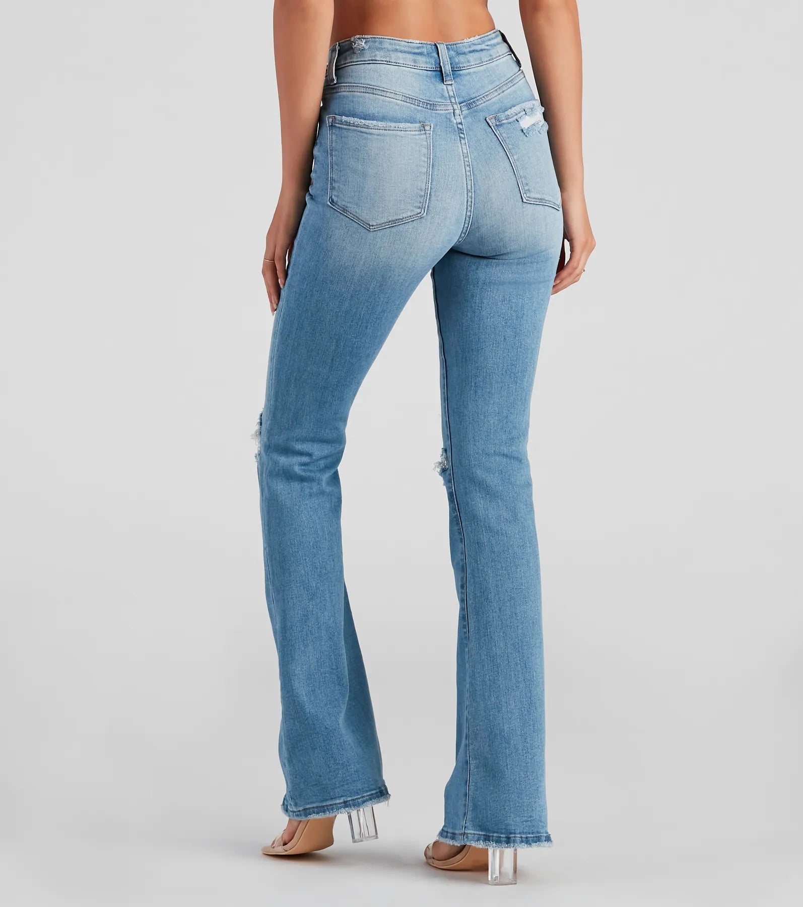 Bri High-Rise Flare Jeans by Windsor Denim - Image 3