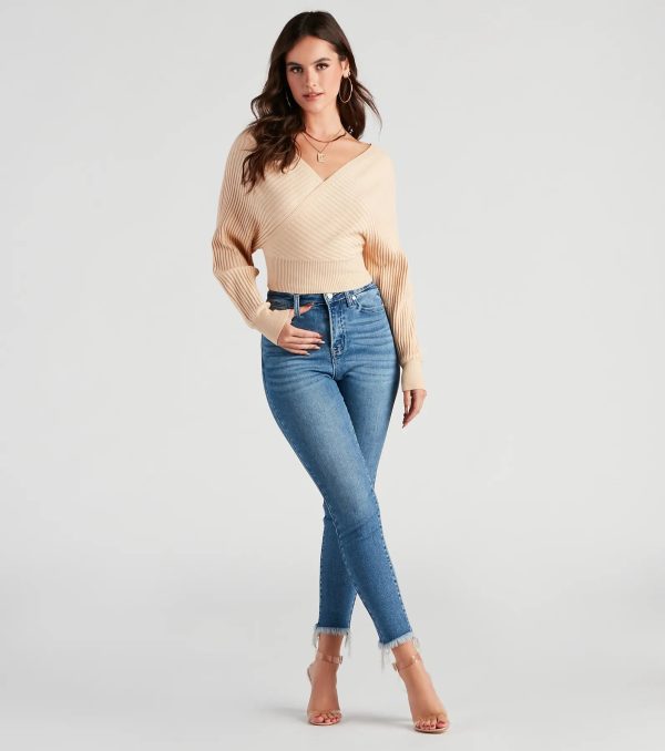 Harper Mid-Rise Frayed Skinny Jeans by Windsor Denim - Image 3