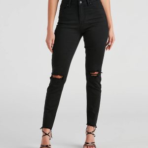 Taylor High-Rise Cropped Skinny Jeans by Windsor Denim