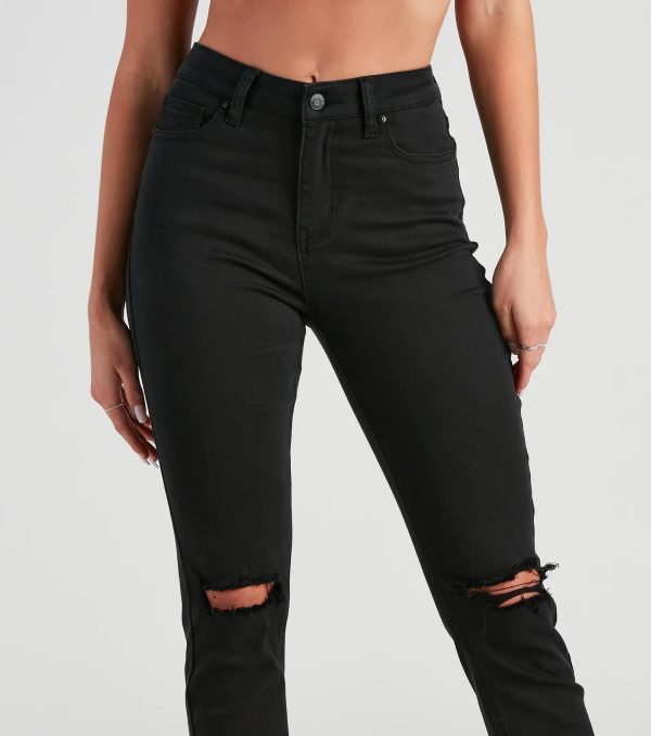 Taylor High-Rise Cropped Skinny Jeans by Windsor Denim - Image 4