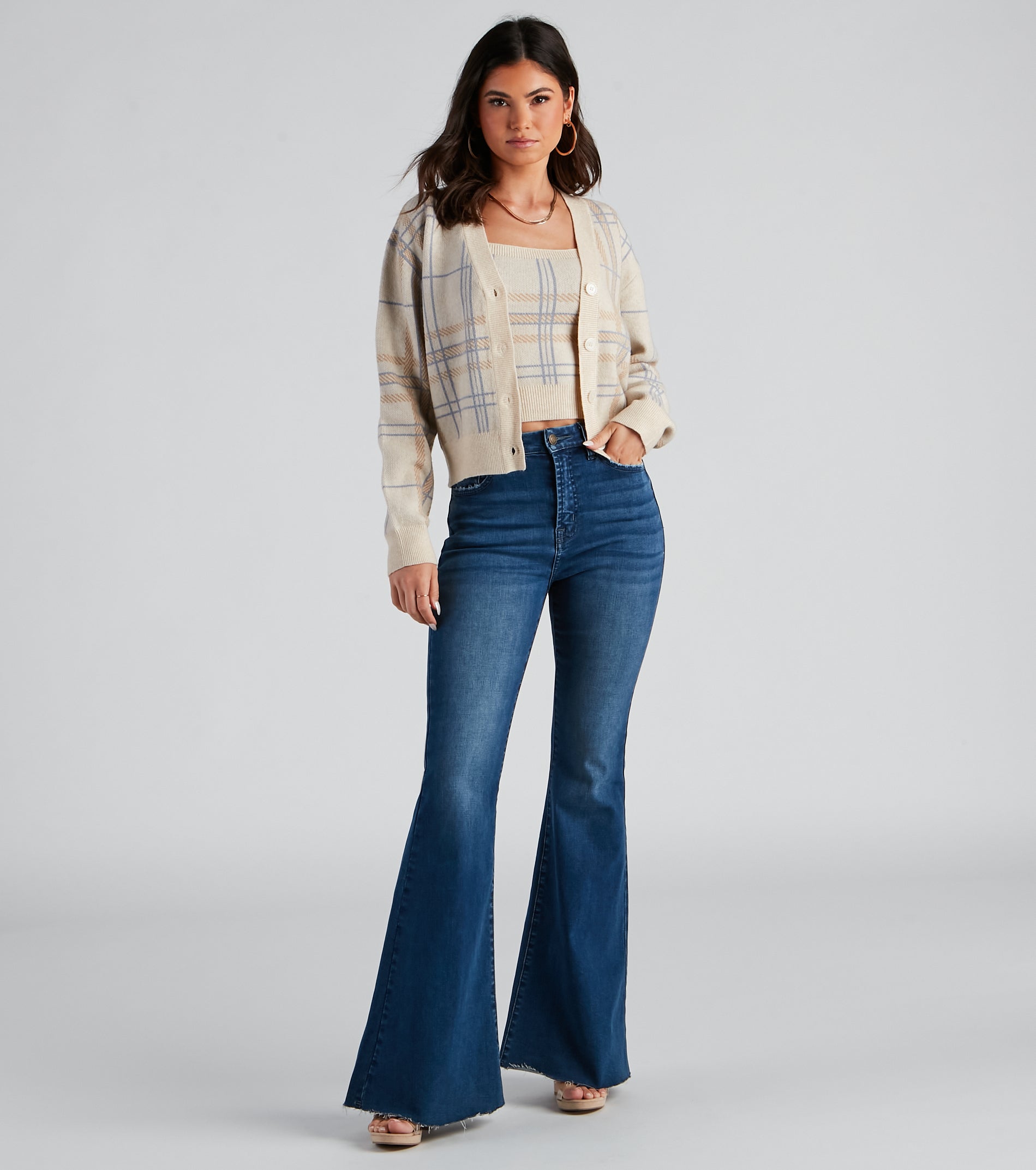 Bri High Rise Flare Jeans By Windsor Denim - Image 2