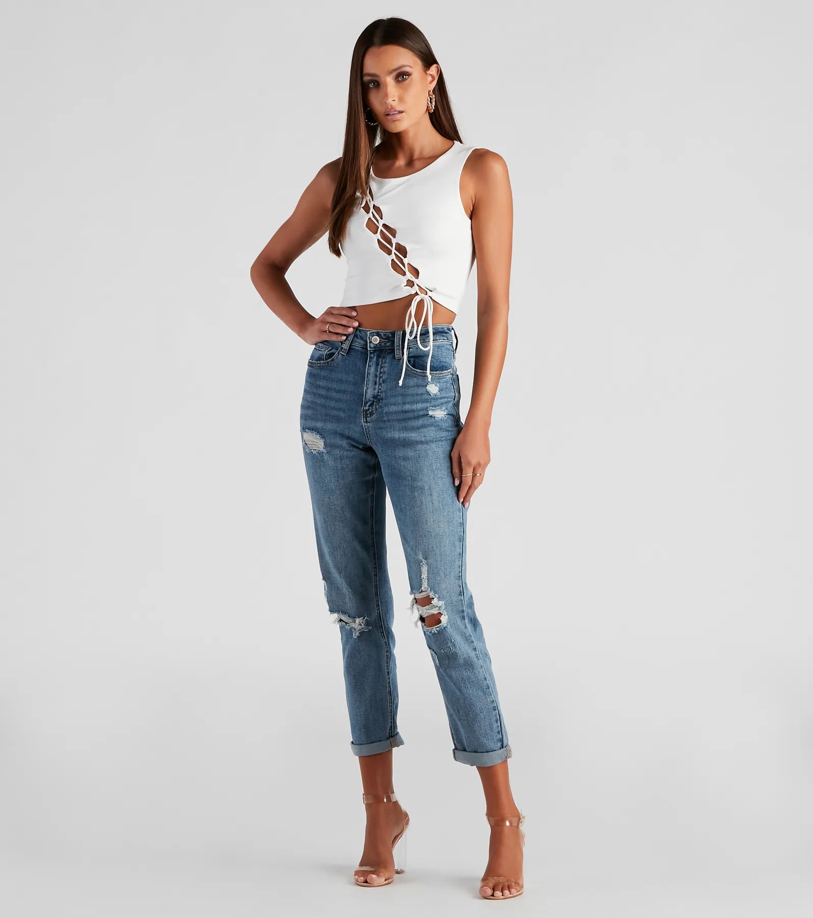 Amanda High-Rise Boyfriend Jeans by Windsor Denim - Image 2