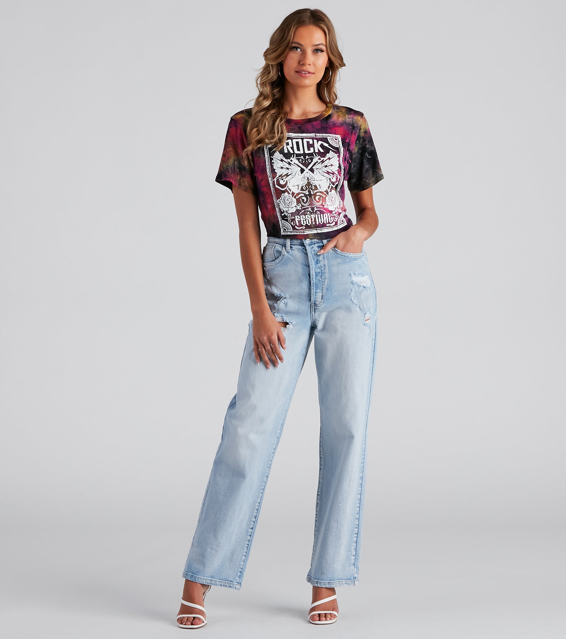 Vintage Chic Straight-Leg Jeans - Image 3