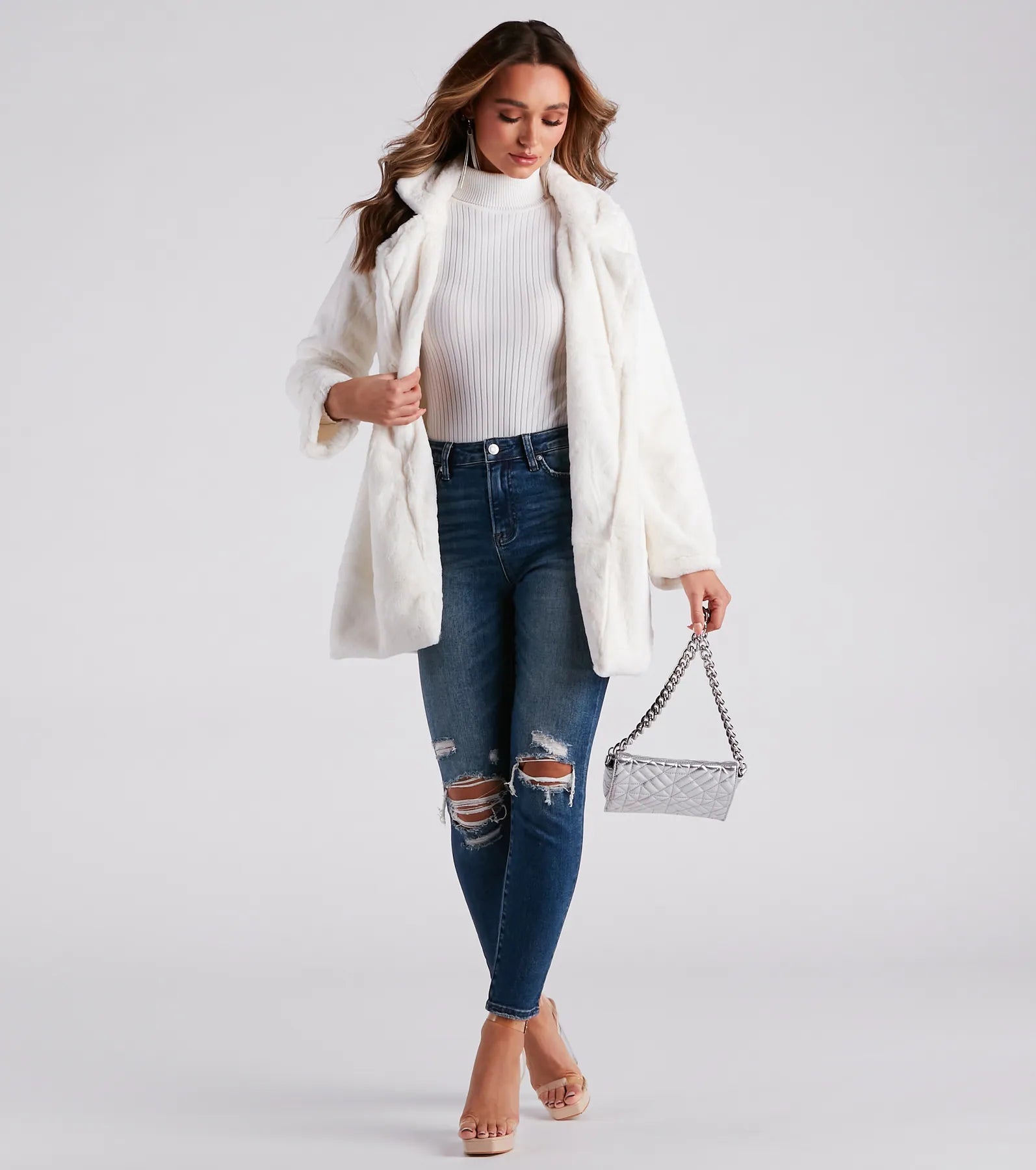 Taylor High-Rise Destructed Skinny Ankle Jeans by Windsor Denim - Image 2