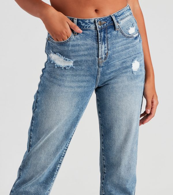 Ella High-Rise Mom Jeans By Windsor Denim - Image 4