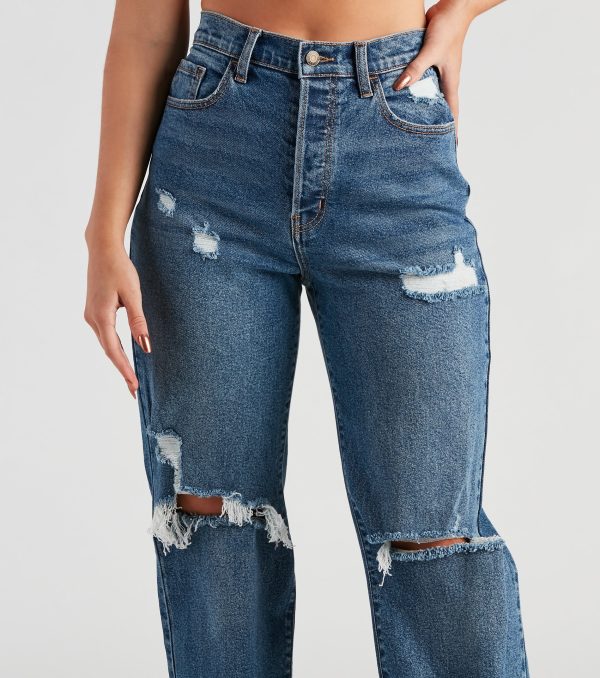 Jay High-Rise Wide Leg Jeans By Windsor Denim - Image 4
