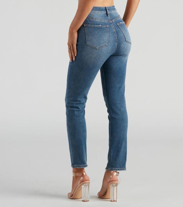Taylor High Rise Skinny Ankle Jeans By Windsor Denim - Image 2