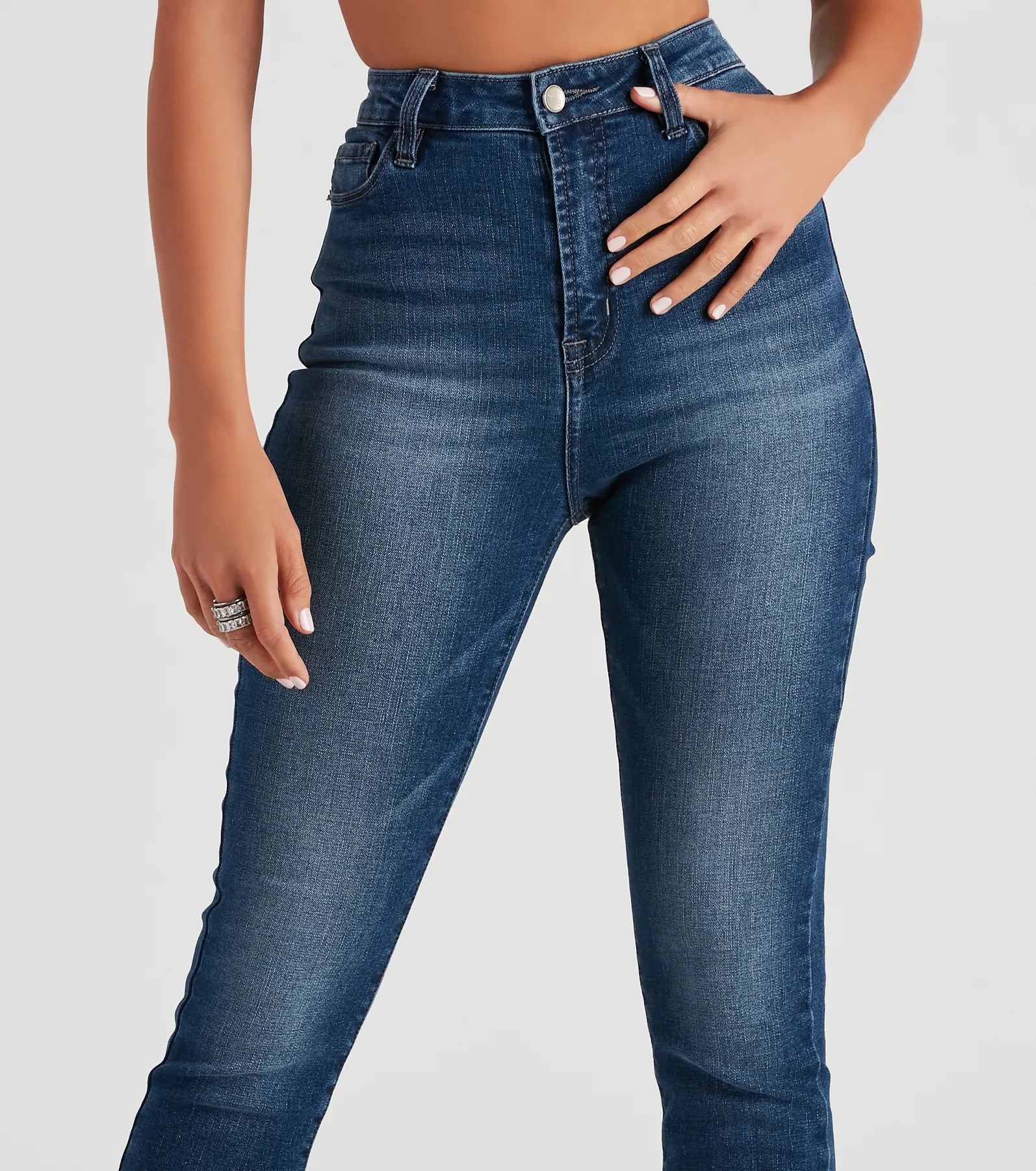 Harper Mid-Rise Skinny Jeans By Windsor Denim - Image 4