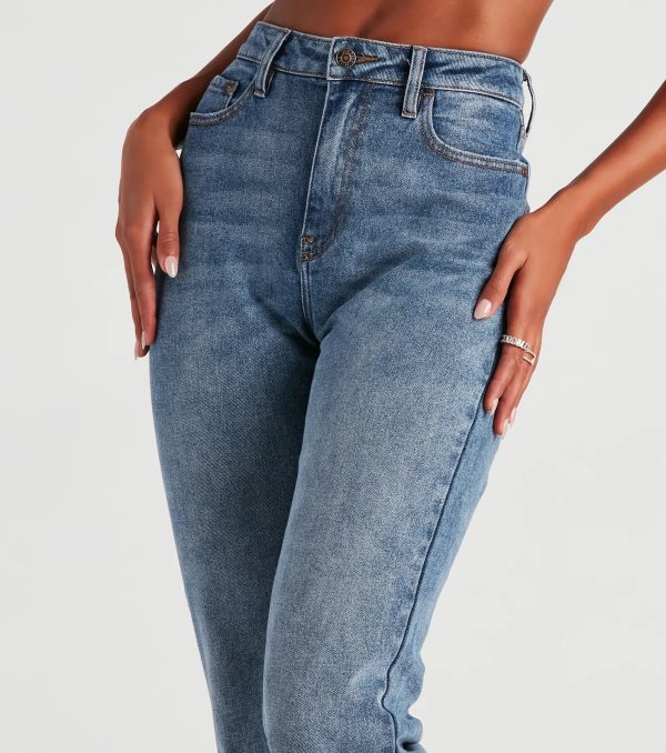 Desa High-Rise Straight Leg Jeans By Windsor Denim - Image 4