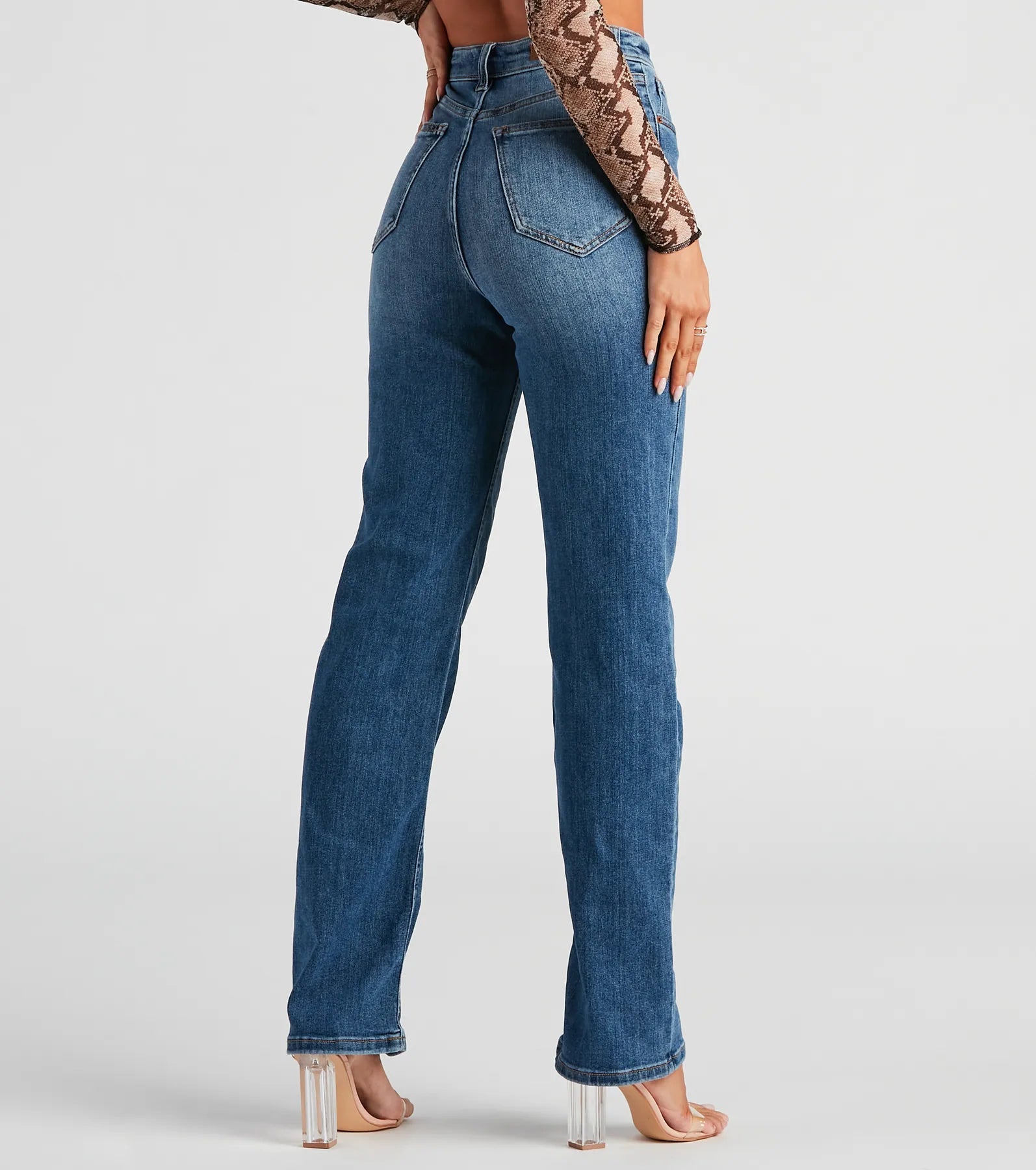 New Rules High Rise Boyfriend Jeans - Image 3