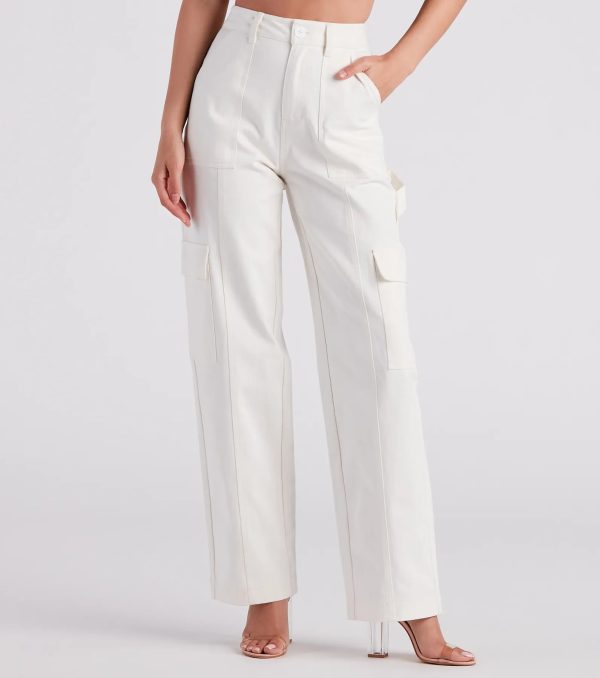 On Deck Carpenter Cargo Denim Jeans - Image 5