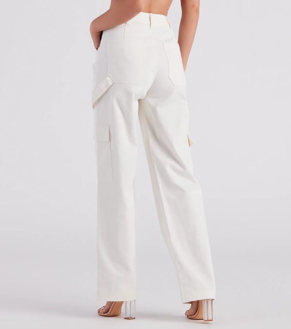 On Deck Carpenter Cargo Denim Jeans - Image 6