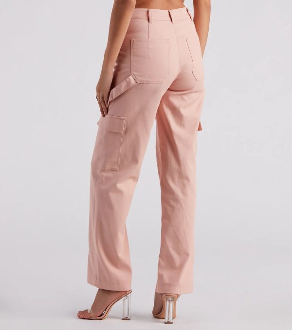 On Deck Carpenter Cargo Denim Jeans - Image 3