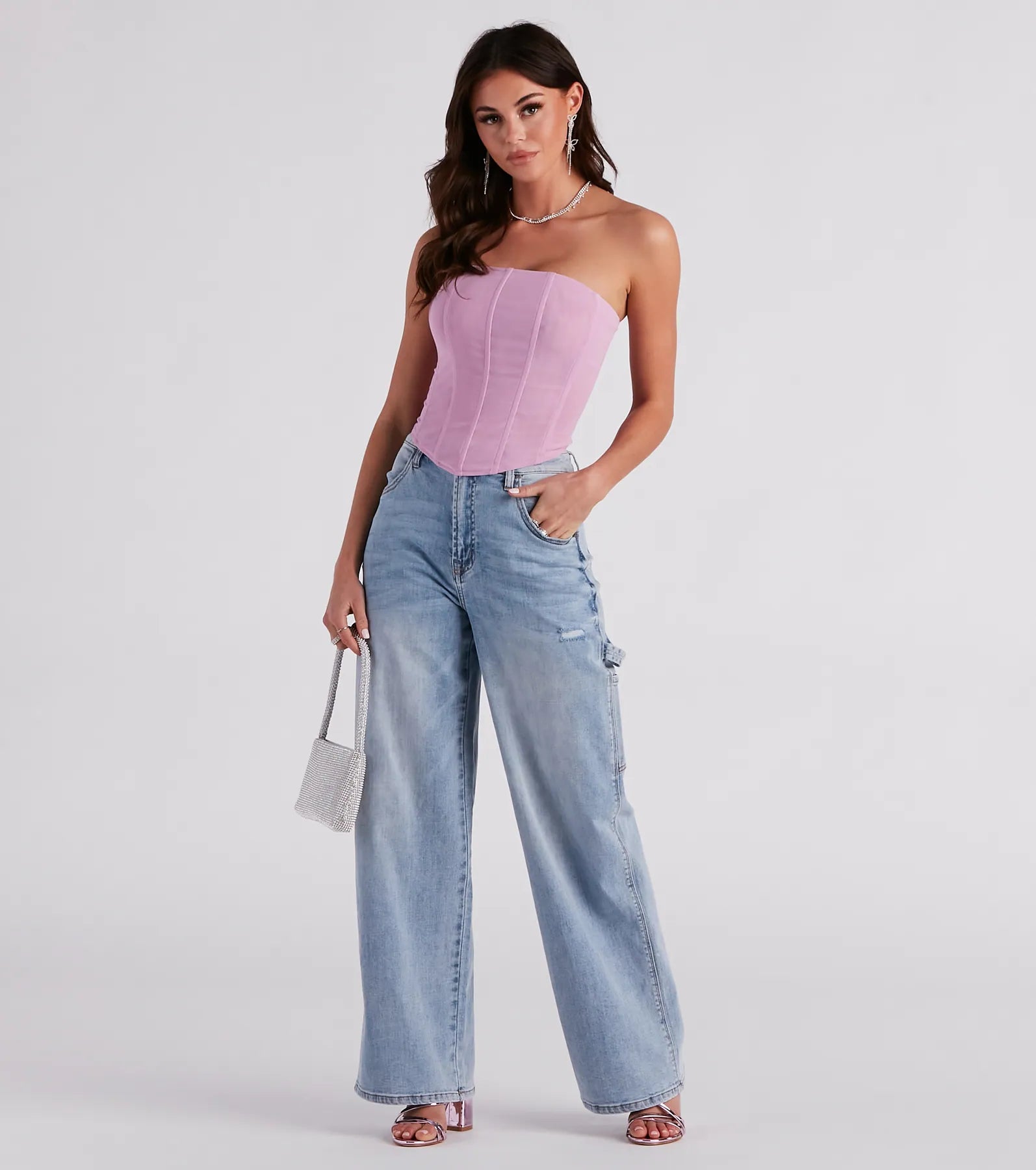 Trish Cargo Wide-Leg Jeans by Windsor Denim - Image 6