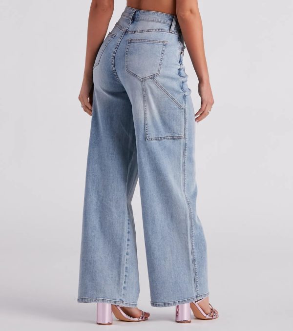 Trish Cargo Wide-Leg Jeans by Windsor Denim - Image 7