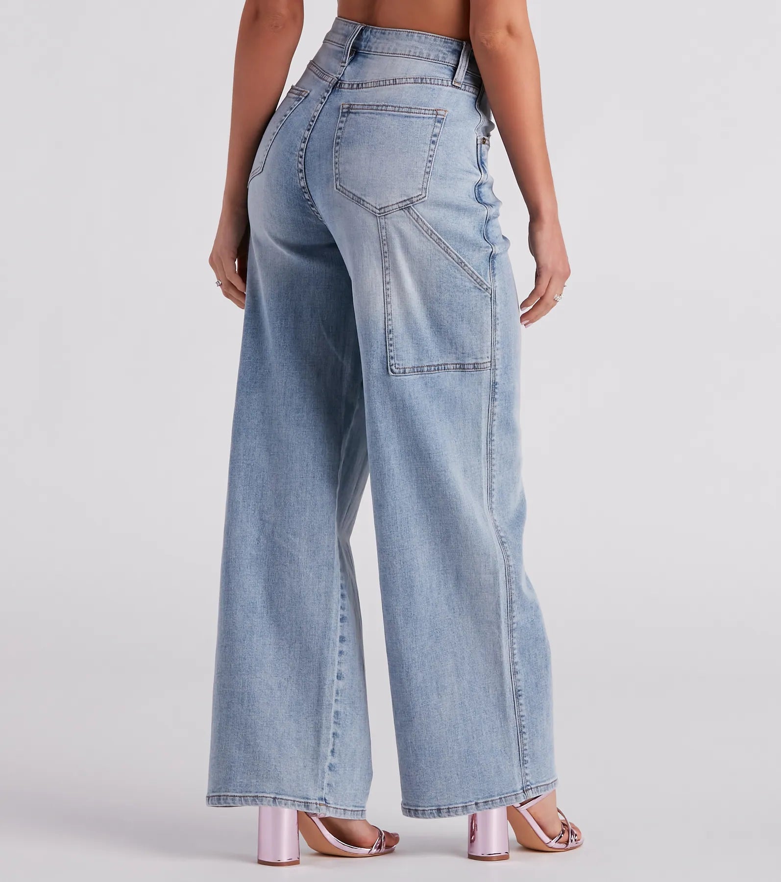 Trish Cargo Wide-Leg Jeans by Windsor Denim - Image 7
