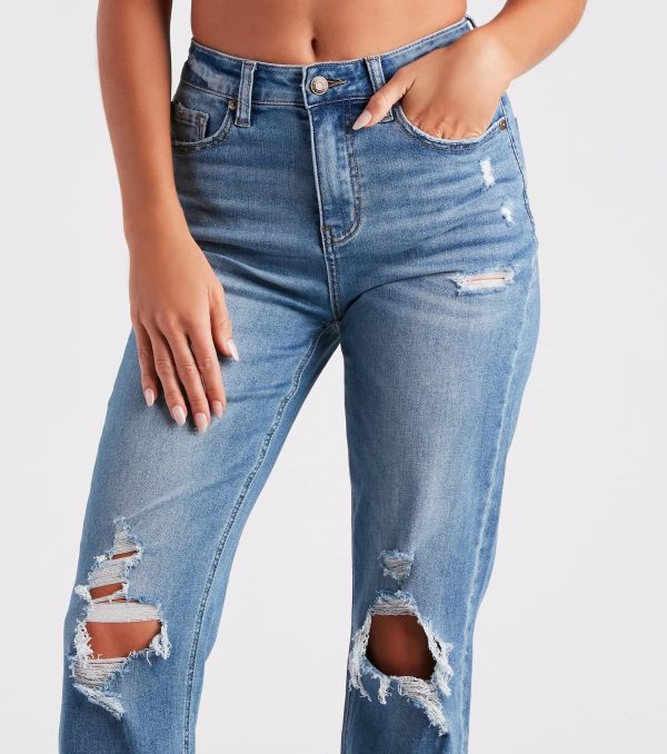 Savannah High-Rise Straight-Leg Jeans by Windsor Denim - Image 4