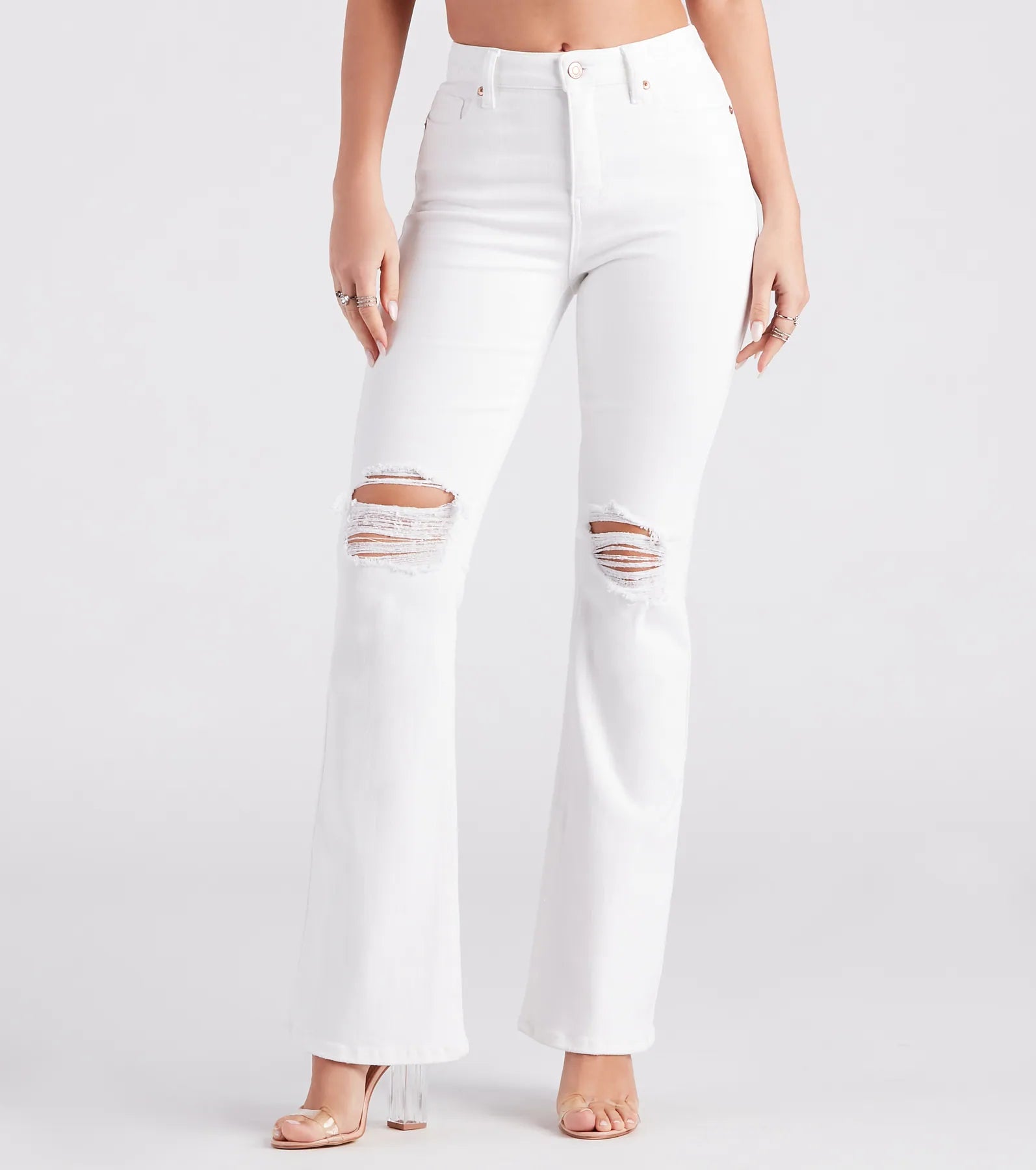Bri High-Rise Flare Jeans by Windsor Denim - Image 6