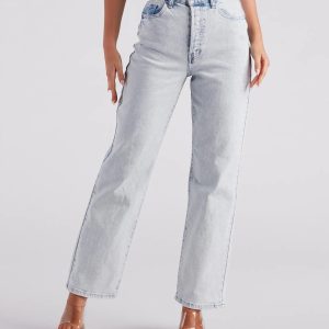 Not Your Babe High-Rise Boyfriend Jeans