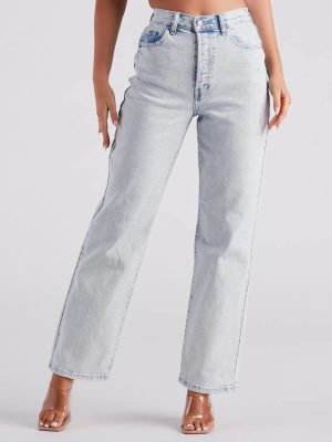 Not Your Babe High-Rise Boyfriend Jeans