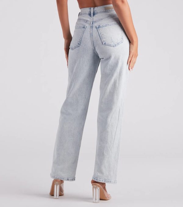 Not Your Babe High-Rise Boyfriend Jeans - Image 3