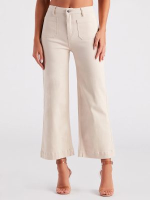 Go-Getter High Rise Wide Leg Denim Jeans