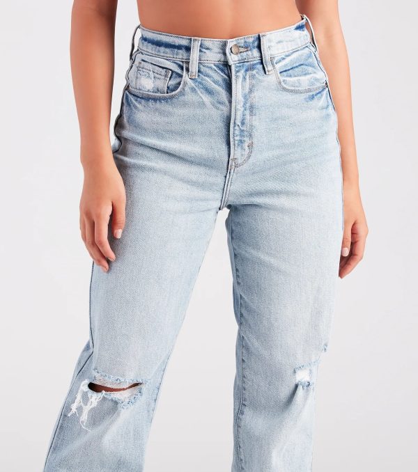 Total Mood High-Rise Boyfriend Denim Jeans - Image 4
