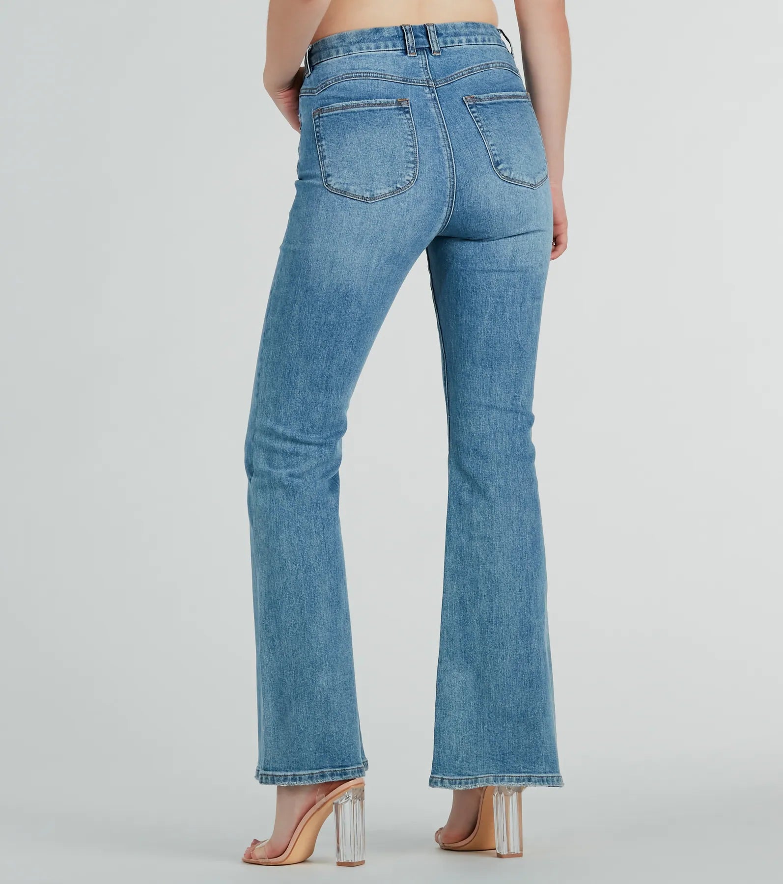 Bri High Waist Flare Jeans by Windsor Denim - Image 3
