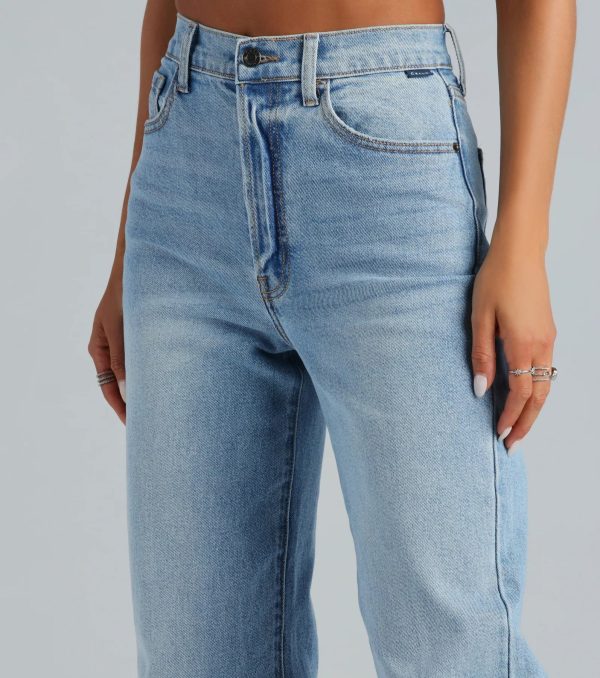Classic High-Rise Straight-Leg Boyfriend Jeans - Image 4