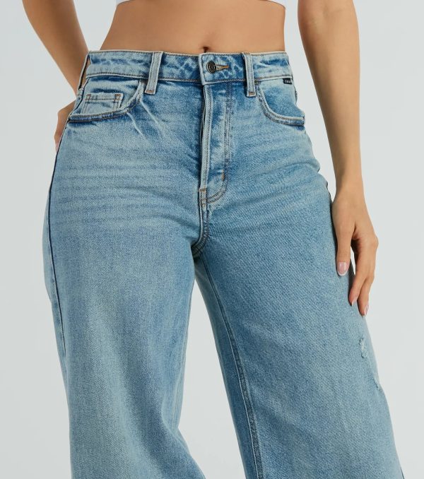 Iconic Staple High-Rise Wide-Leg Jeans - Image 4