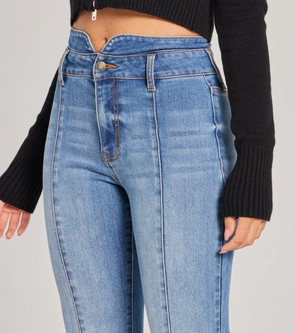 So Extra High-Rise Flared Wide-Leg Denim Jeans - Image 4