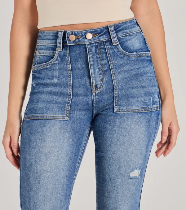 Easy Favorite Mid-Rise Flare Denim Jeans - Image 4