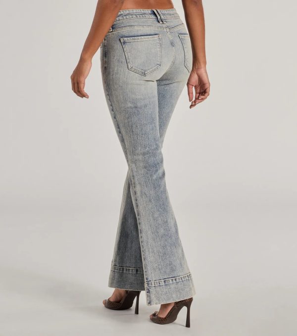 So Fab Mid-Rise Flared Tinted Wash Denim Jeans - Image 2